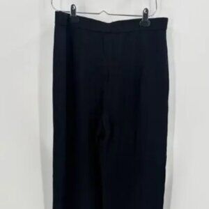 NWT St. John Vintage Pants Womens 14 Black Santana Knit $355 MSRP Wool Blend